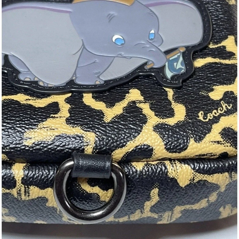Disney X Coach Dumbo Hybrid Coin Pouch Case NEW